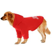 Одежда для маленьких собак, одежда для маленьких собак, зимнее рождественское красное пальто, одежда для щенков, толстовки для больших собак, чихуахуа, одежда для собак 2024 - купить недорого