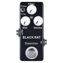 Mosky RAT Distortion Multi-effects Processor Guitar Pedal Overdrive Effect Pedal New Micro Pedal Guitar Accessories Guitar 2024 - buy cheap