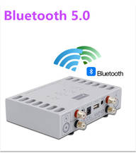 AMPLIFICADOR DE POTENCIA de audio estéreo para auriculares, dispositivo de alta gama con control remoto, Bluetooth 2020, MOSFET 80W x 2, 5,0 2024 - compra barato