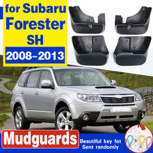 Set Car Mud Flaps For Subaru Forester SH 2008 2009 - 2013 Mudflaps Splash Guards Mud Flap Mudguards Fender Front Rear 2010 2012 2024 - buy cheap
