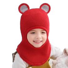 Baby Winter Hat Velvet Big Ear Kids Beanie Hats for Girl Boy Hats New Solid Warm Thicken Fleece Lining Caps Hats for Kids Hat 2024 - buy cheap