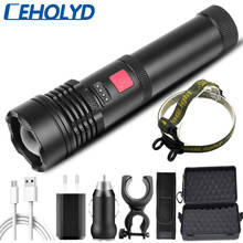 XHP50.2 Led Flashlight Built in 18650 Battery Usb Rechargeable Zoomable Torch 2 in 1 Head Lantern Lamp Hard Bulbs Bike Light 20W 2024 - buy cheap