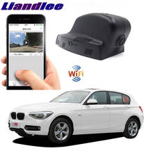 Liandlee para bmw série 1 e81 2007 ~ 2012 carro registro de estrada wi fi dvr traço câmera condução gravador vídeo 2024 - compre barato