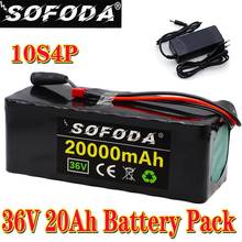 Original 36V Battery 10S4P 20Ah Battery Pack 1000W High Power Battery 42V 200000mAh Ebike Electric Bike BMS+42V2A Charger 2024 - buy cheap