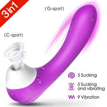 10 Suction & 9 Vibration Clitoral Sucking Dildos Vibrator G-Spot Clit Massager For Female USB Charging Adult Sex Toys For Women 2024 - buy cheap