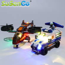 SuSenGo светодиодный светильник комплект для 60209 Sky полиция алмаз ограбления (модель не входит в комплект) 2024 - купить недорого