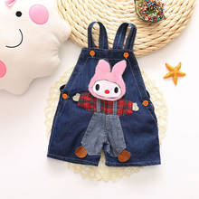 IENENS Baby Girls Overalls Kids Clothes Short Trousers Toddler Infant Boy Pants Denim Shorts Summer Jeans Dungarees 2024 - buy cheap