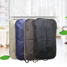 100*60cm Clothes Dust Cover Non-woven Fabric Case for Household Hanging-type Coat Suit Protect Storage Bag Wardrobe Organizer 2024 - buy cheap