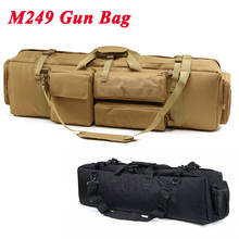 Multi-funcional de Airsoft Paintball pistola funda de Nylon bolsa de Rifle de táctica al aire libre caza arma llevar hombro bolsa de 96cm 2024 - compra barato