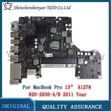 Placa mãe 8820-2936-b para macbook pro 13, placa mãe a1278 i5 de 2.3ghz/2.4ghz, i7 2.7ghz/2.8ghz, ano de 2011 2024 - compre barato