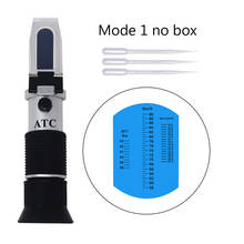 3 в 1 58% ~ 90% БРИКС рефрактометр для мёда высокая концентрация быть вода БРИКС тестер 38-43Be 10-33 вода 2024 - купить недорого