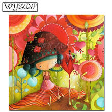 5D Diamond painting Cartoon girl Pictures Full Square/Round Diamond Embroidery Cross stitch Gift Kits  Home decor WYZ20201142 2024 - buy cheap