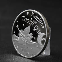 Tooth Fairy Commemorative Silver Coin Children Baby Teeth Growth Gifts Souvenir Art Crafts Decoration collection 2024 - buy cheap