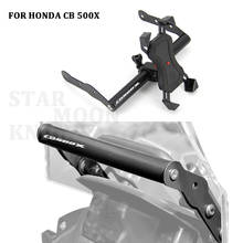 FOR HONDA CB500X 2016-2019 2018 2017 Motorcycle  Stand Holder Phone Mobile Phone GPS Plate Bracket Phone Holder USB 2024 - buy cheap