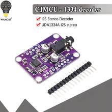 Módulo DAC CJMCU-1334 placa decodificadora de Audio estéreo para Arduino 3,3 V-5V, CJMCU-1334, UDA1334A I2S DAC 2024 - compra barato