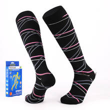 YISHENG Compression Knee High Socks Women Men Graduate Pressure Stockings for Varicose Veins 2024 - buy cheap