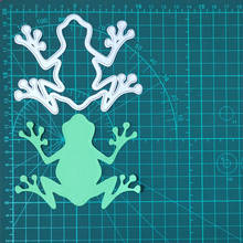 Animal Four-legged Frog Metal Cutting Dies For Stamps Scrapbooking Stencils DIY Paper Album Cards Decor Embossing 2020 New 2024 - buy cheap