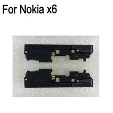 Kit de montagem de alto-falantes para nokia x6, alto-falante e placa de reparo com cabo para nokia x 6 2024 - compre barato