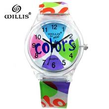 Fashion Woman Willis Quartz Watch Silicone Strap Design with kids waterproof Watches COLORS Cartoon Wristwatch Relogio Feminino 2024 - buy cheap