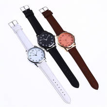 Casual Men's Fashion Watch Mens Watch Couple Fashion Leather Band Analog Quartz Round Wrist Business men's watch Reloj Hombre 2024 - buy cheap