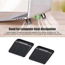 Mini Portable Invisible Laptop Holder Stand Foldable Holder Accessories For Notebook 12-17 inches 2024 - buy cheap