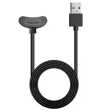 Cabo usb preto para relógio, cabo de conexão para carregar ticwatch pro3 cabos de carregador de energia acessórios de pulseira 2024 - compre barato