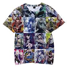 Camiseta con estampado de Anime 3d de KAMUY, camiseta informal Harajuku de manga corta con cuello redondo, Tops populares de gran tamaño 2021 2024 - compra barato