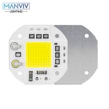 COB LED lámpara de Chip 20W 30W 50W 220V AC inteligente IC Chips de luz para foco reflector jardín no necesita Controlador LED perlas de la lámpara 2024 - compra barato