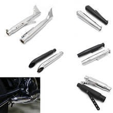 Motorcycle Iron Silencer Exhaust Pipe Universal For Harley Bobbers Chopper Cafe Racer Vintage For Honda 2024 - buy cheap