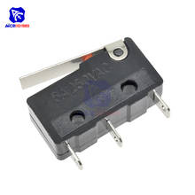 Diymore 10 Pçs/lote 5A 250V Microswitch Tact Switch KW11-3Z 3PIN Fivela 2024 - compre barato