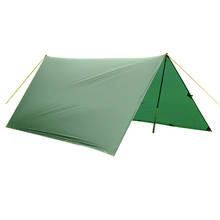 Just 510 grams 3F UL GEAR 3*3 meters 15d nylon silicone coating high quality outdoor caming tent tarp 2024 - buy cheap