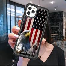 For Apple iPhone 11 Pro Max/11 Pro/11 Case,iPhone XS/XR/XS Max/X,7/8,SE,6 Plus/6,6s Plus/6s,5S/5 Phone Cover,American Eagle Flag 2023 - buy cheap
