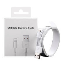 1m 2m Original USB Data Charging Cable for iPhone 6S 6 7 8 Plus 11 Pro XS Max X XR SE 5S 5C 5 USB Charger Cables With Retail Box 2024 - buy cheap
