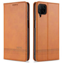 Магнитный чехол-кошелек для Samsung Galaxy A12, чехол-книжка для телефона, роскошный кожаный защитный чехол для Samsung A02S A42 A52 A72 5G 2024 - купить недорого