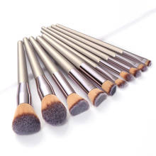 1pcs / lot  Champagne Makeup brushes Set  for Foundation Powder Brush Eyeshadow  Lip Eye Make Up Brush Cosmetics Beauty Tools 2024 - buy cheap