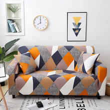 Capa de sofá elástica, cobertura para sofá em couro, para sofás de 1, 2, 3 lugares, assento 2024 - compre barato