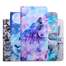 3D Painting Leather Flip Case For Nokia 9 PureView 7.2 / 6.2 / 4.2 / 3.2 / 2.2 / 7.1  6.1  3.1 Plus X7 X6 Cover PU Wallet Case 2024 - купить недорого