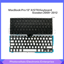 Nuevo teclado sueco para Macbook Pro de 13 ", A1278 Unibody, 2009, 2010, 2011, 2012 2024 - compra barato
