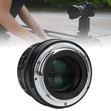 Metal 35mm F1.4 Full-frame Pure Manual Fixed-focus Portrait Lens for Sony EF-M Camera Lens 42 Degree MC Multilayer Coating 2024 - buy cheap