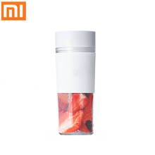 Xiaomi mijia mini liquidificador de suco portátil 300ml juicer copo frutas processador alimentos misturador da cozinha elétrica juicing rápida USB-C carga 2024 - compre barato