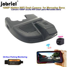 Jabriel-Cámara de salpicadero oculta Wifi 1080P para Mercedes Benz gla cla a 220 220d 250 45 amg 4matic w176 w177 2015 2017 2018 2024 - compra barato