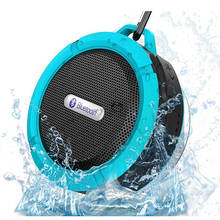 Promotion C6 Bluetooth-compatible Speaker Portable Wireless Waterproof Shower Car Speakers Handsfree with Mic Cup Music Boombox 2024 - buy cheap