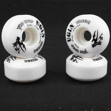 4pcs 52mm*32mm 99A Skateboard Wheels PU Double Rocker Wheels Downspeed Sliding Wheels Skateboard accessories 2024 - buy cheap