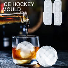 Bandejas de cubitos de hielo con tapa, molde para paletas de hielo, whisky, material PP de grado alimenticio, Hockey, helado, jello, chocolate 2024 - compra barato