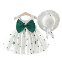 2019 Summer Baby Girls 1 year Party Birthday Dresses Infant Girl Wedding Princess Dress + Hat Kids Clothes Children's Clothing 2024 - buy cheap