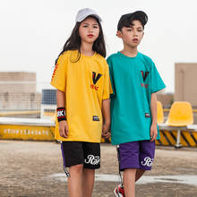 Детские костюмы в стиле хип-хоп для девочек и мальчиков 2024 - купить недорого