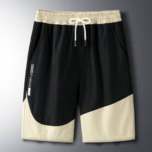 Shorts esportivos de secagem rápida, novo modelo de verão para praia masculina com tamanho grande de 60 a 2021 kg, ideal para cintura de 29 a 52 cabeças, 140 poliéster 2024 - compre barato