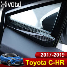 Hivotd For Toyota C-HR CHR 2019 2018 2017 ABS Plastic Front Door Window A column frame Cover Trim Interior Mouldings Accessories 2024 - buy cheap