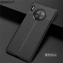 For Huawei Mate 30 Pro Case Soft TPU Silicone Leather Anti-knock Case For Huawei Mate 30 Pro Cover For Huawei Mate 30 Pro BSNOVT 2024 - buy cheap