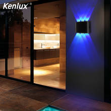 Luz LED RGB para pared exterior, iluminación decorativa para interiores y hoteles, montada en superficie, lámpara de pared para Bar KTV 2024 - compra barato